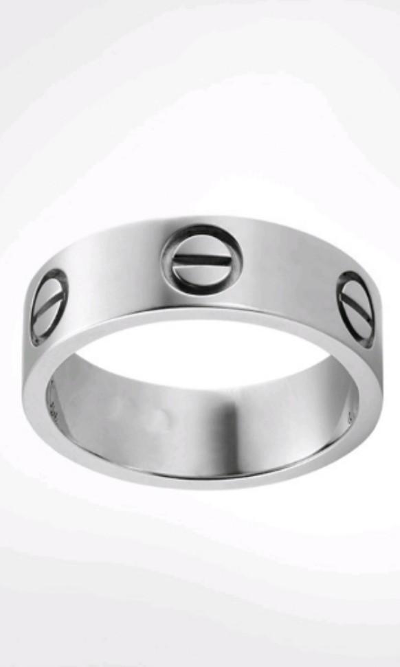 Cartier ring silver hotsell