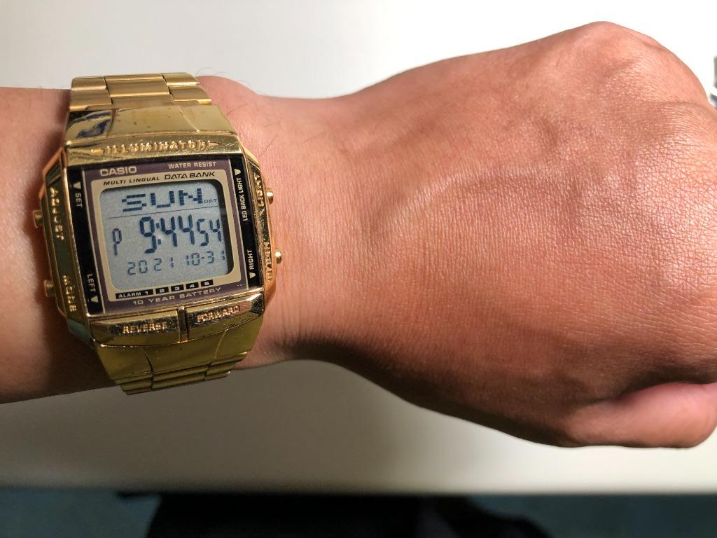Casio DB 360 Data Bank Digital Watch Men s Fashion Watches