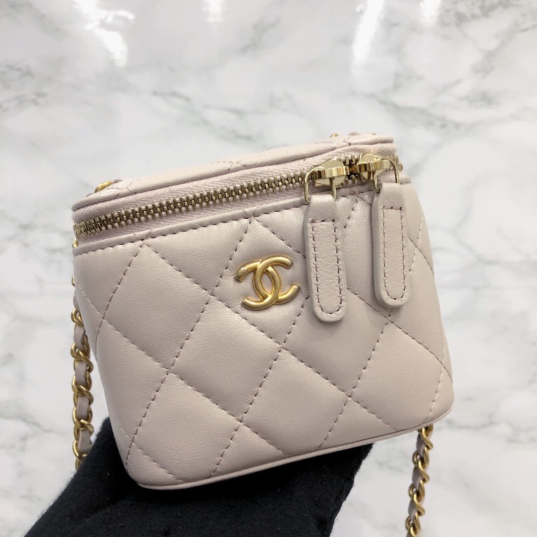 CHANEL AP1447 LAMBSKIN SMALL VANITY NO.31 CHAIN BAG 217020939, Women's  Fashion, Bags & Wallets, Shoulder Bags on Carousell