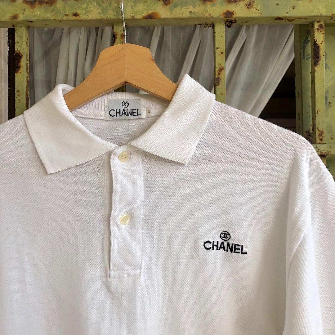 Chanel Bootleg Collar Tshirt, Men's Fashion, Tops & Sets, Tshirts & Polo  Shirts on Carousell