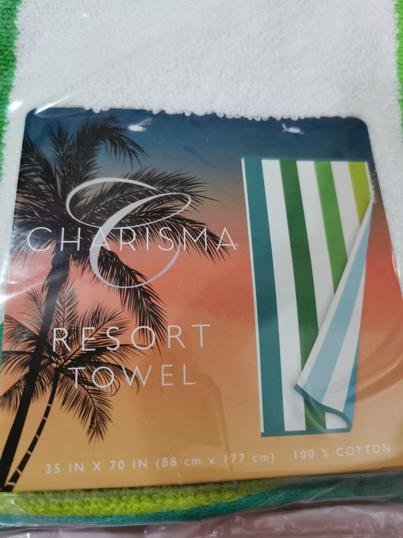 Charisma resort store beach towels