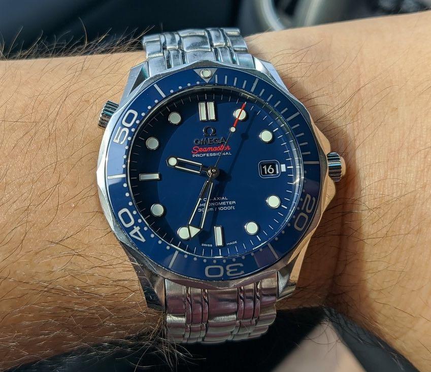 Omega Seamaster Professional 41mm Blue 