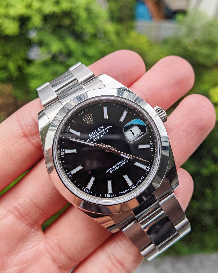 CHEAPEST Rolex Datejust 41 126300 DJ41 Black Dial Luxury Watches