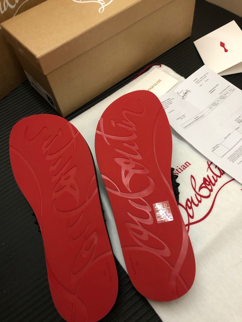 louboutin slippers