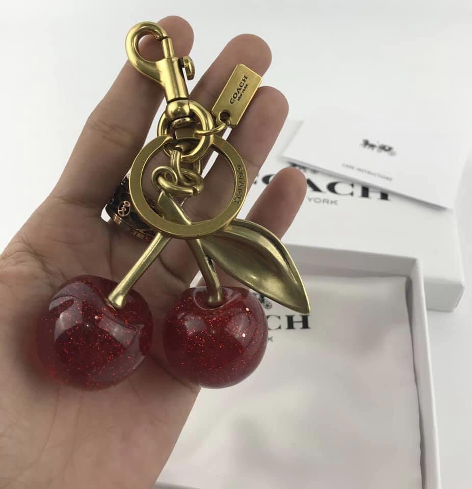 Coach discount cherry charm