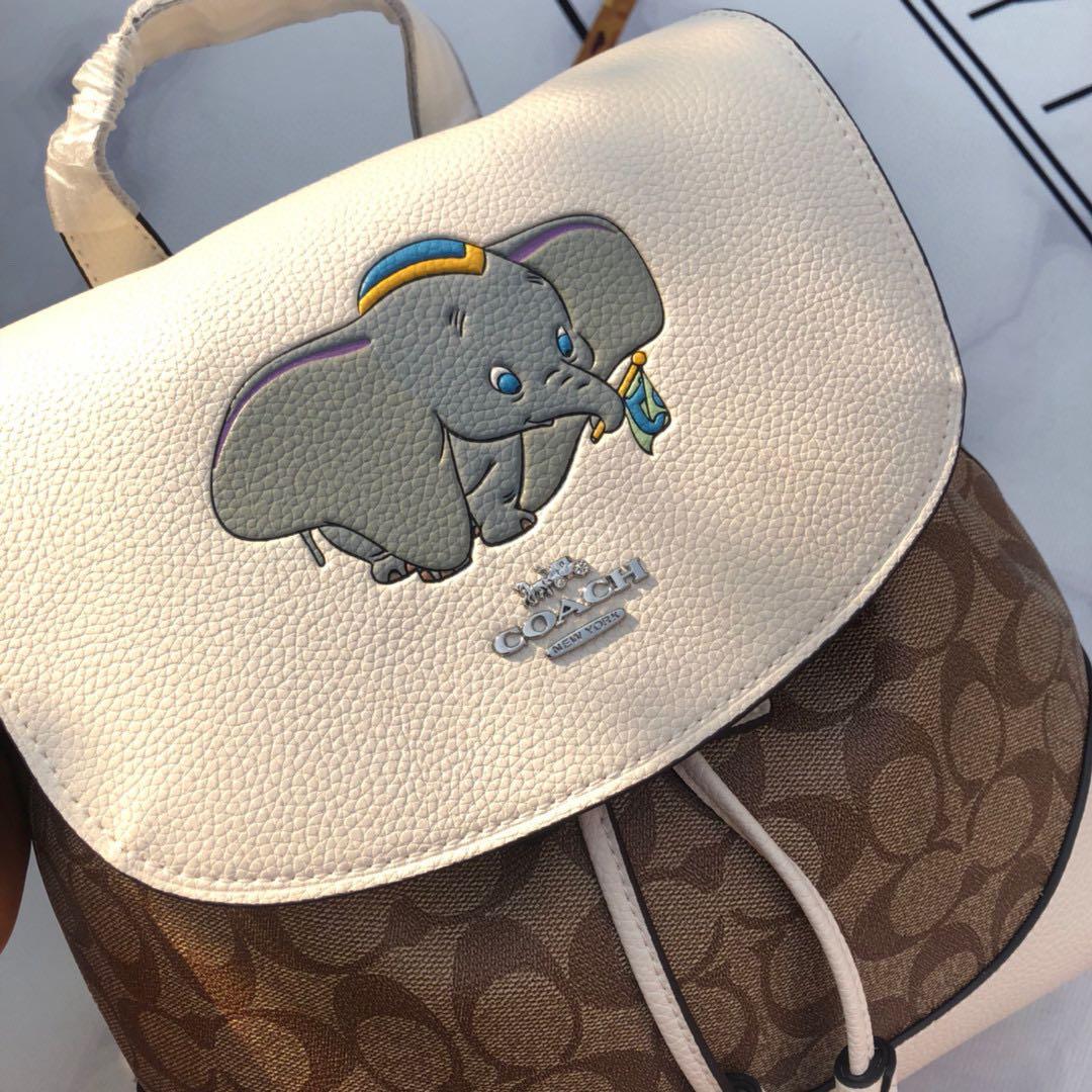 Coach Disney Dumbo backpack, Women's Fashion, Bags & Wallets, Backpacks