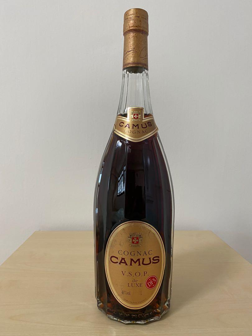 Cognac CAMUS VSOP de LUXE 1L, Food & Drinks, Alcoholic Beverages 