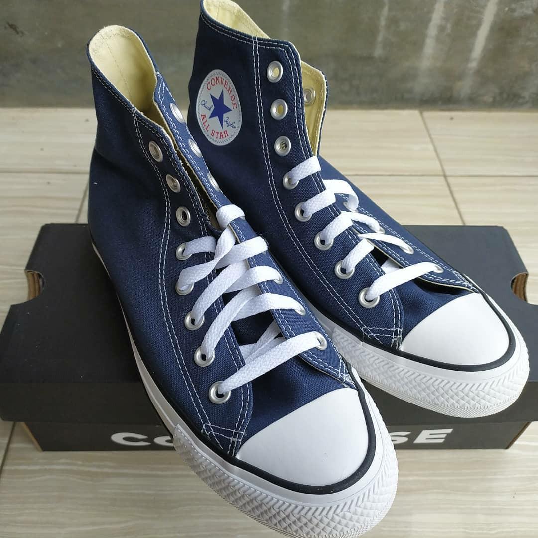 converse high basic navy
