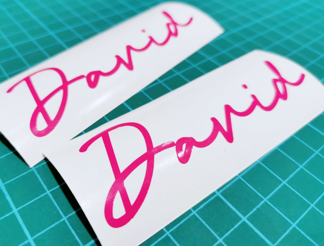 Names Into Stickers Customise your name into stickers, Hobbies & Toys, Stationery & Craft ...