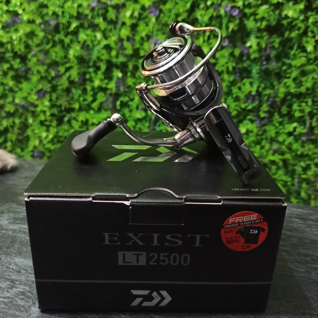 Moulinet Spinning Daiwa Exist LT 2500 S-XH - Modèle Japon, Occasion, Frein Avant, 10kg De Drag
