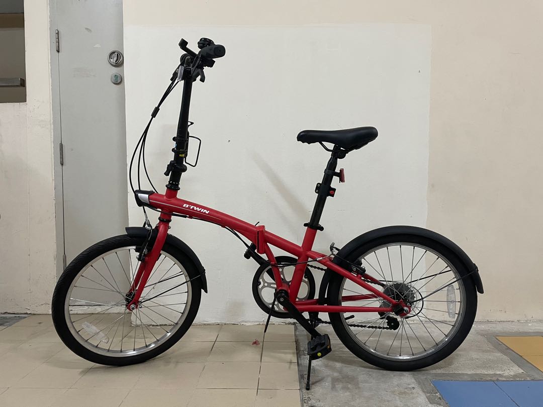 Decathlon folding bike, Sports Equipment, Bicycles & Parts, Bicycles on