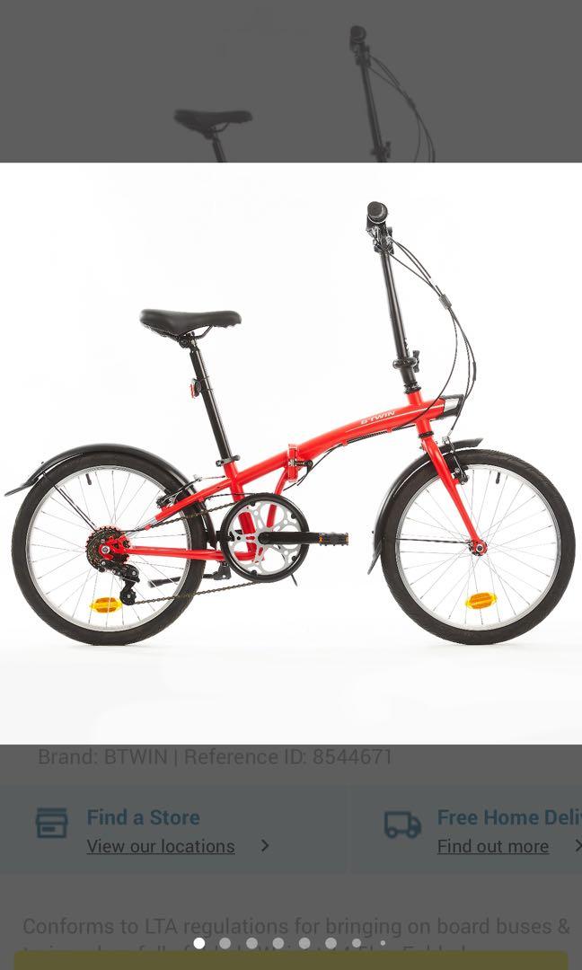Decathlon folding new arrivals cycle