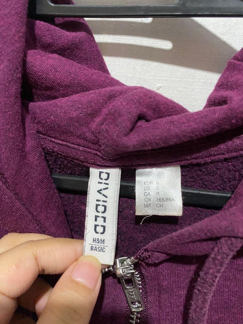 H M Divided Hoodie Women s Fashion Coats Jackets and Outerwear on Carousell