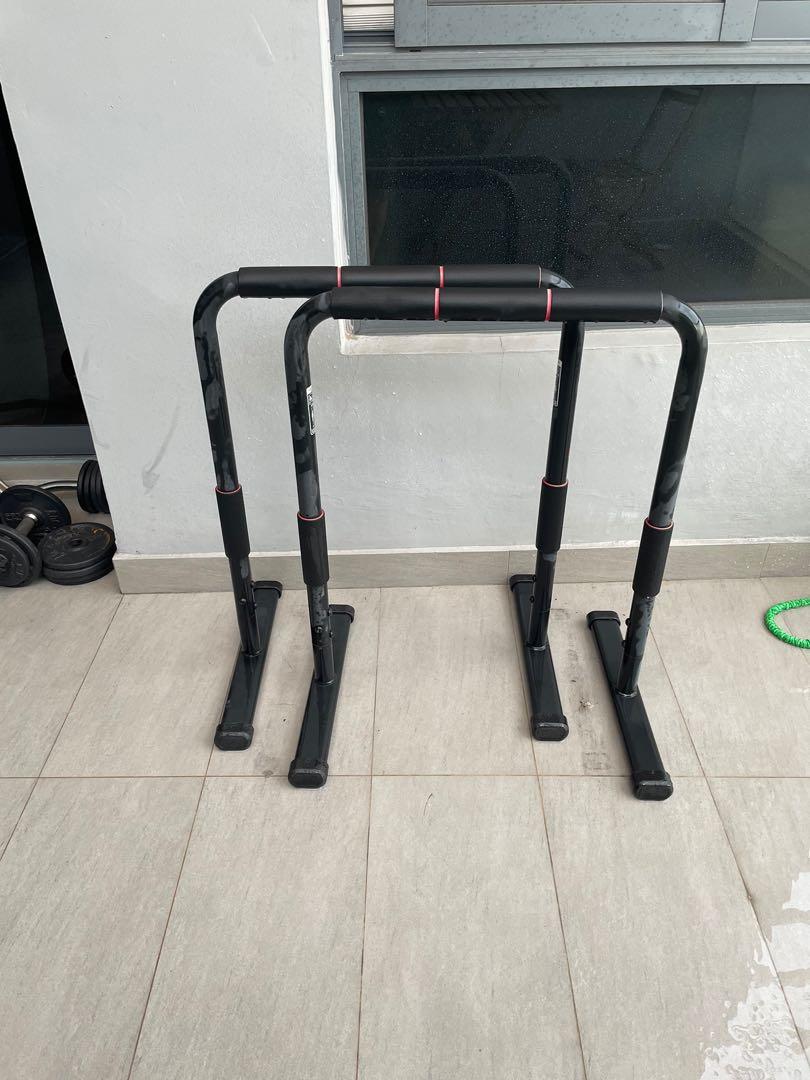 Domyos Dips Bar Sports Equipment Exercise Fitness Weights Dumbbells on Carousell
