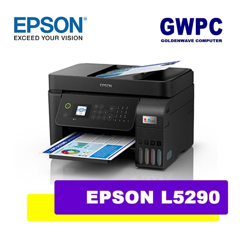 Epson Ecotank L5290 A4 Wi Fi All In One Ink Tank Printer With Adf Computers And Tech Printers 6968