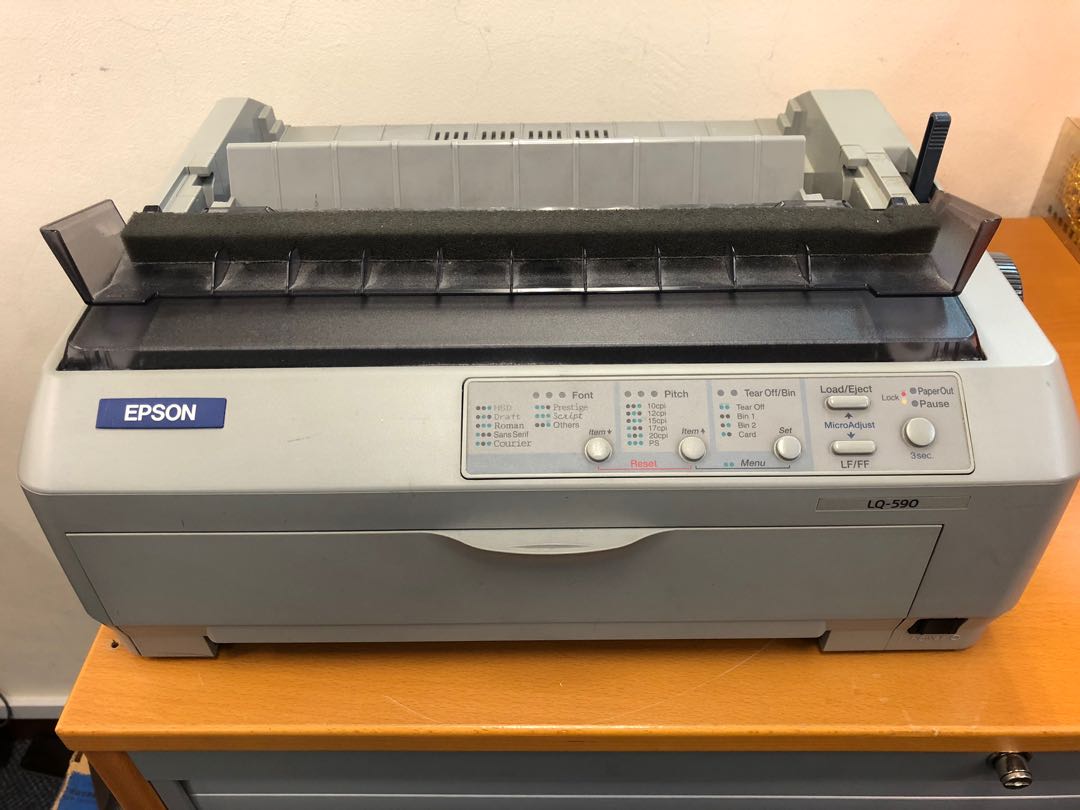Epson Lq 590 Dot Matrix Printer Computers And Tech Printers Scanners And Copiers On Carousell 0274