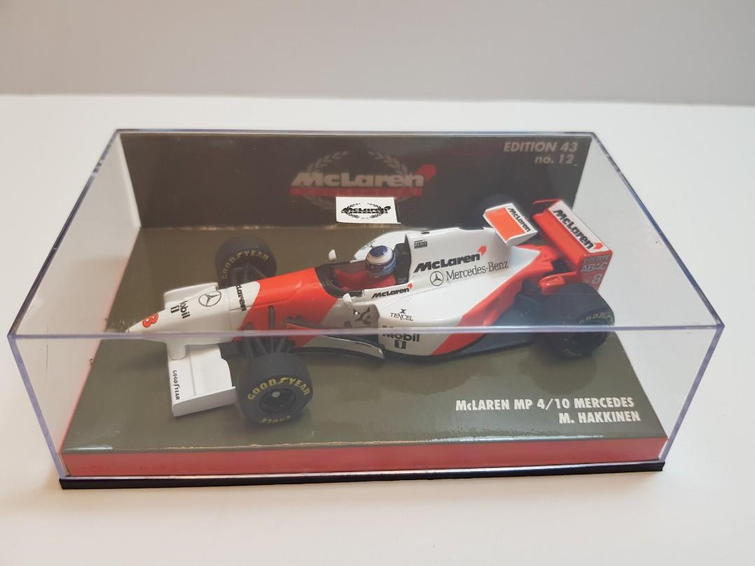 McLaren MP 4/10 N. Mansell 1/43 ミニカー McLaren MP 4/10 N. Mansell 1/