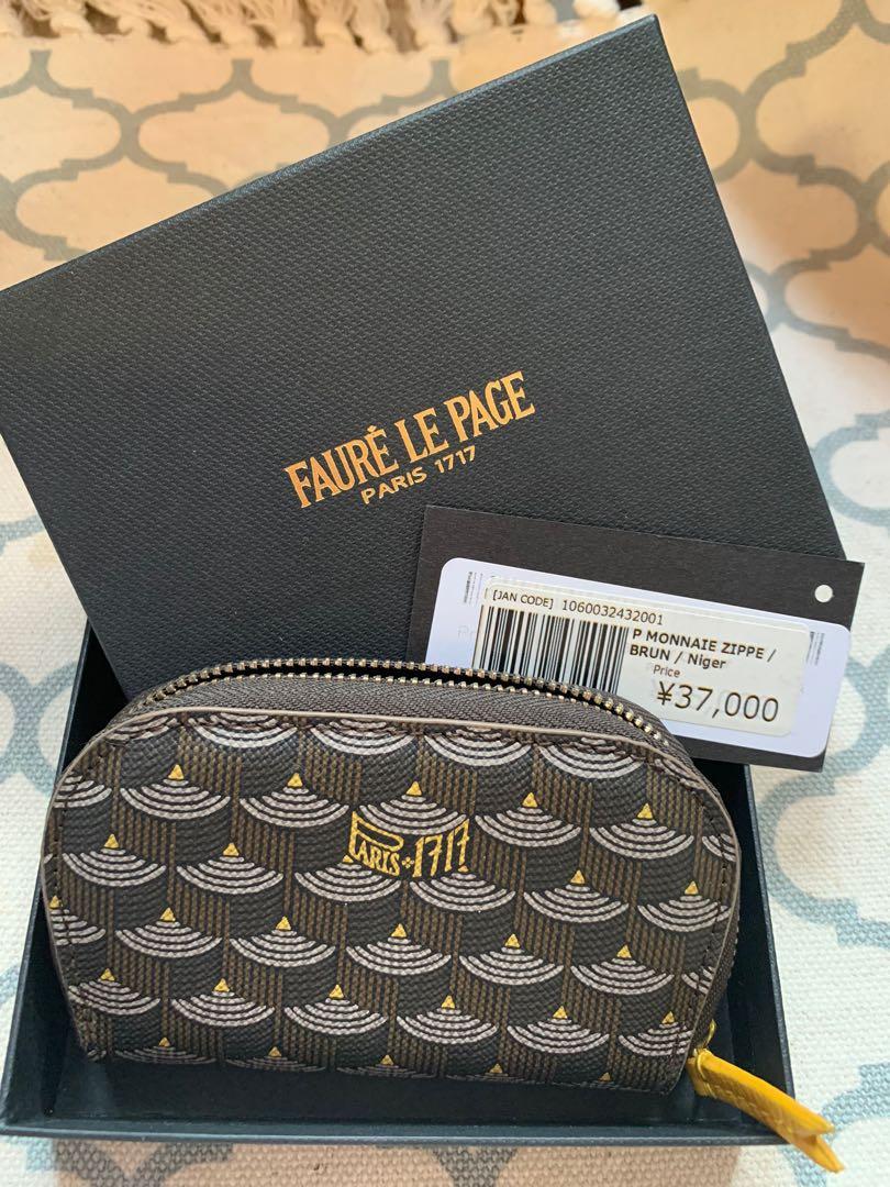 Faure Le Page MONNAIE ZIPPE coin purse brought from Japan