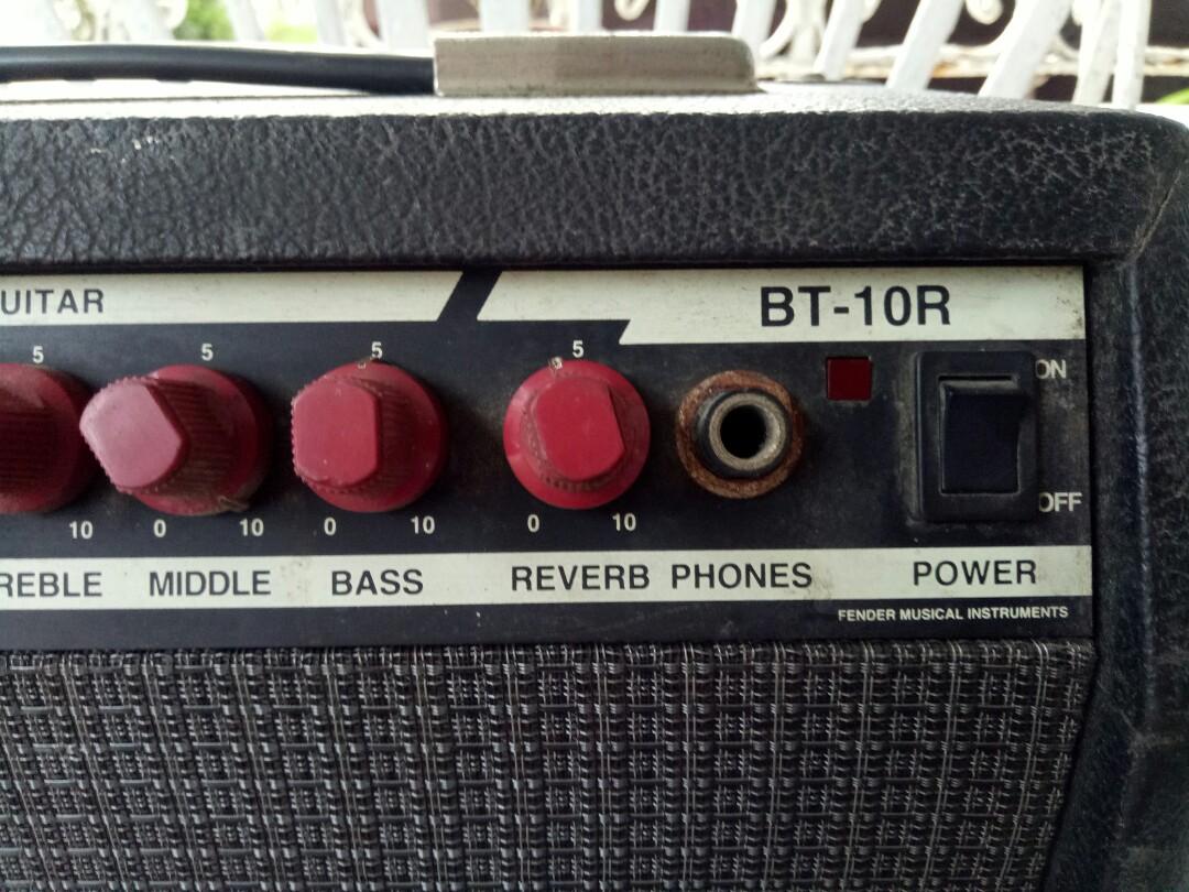 Fender Japan BT-10R Guitar Amplifier (Category: Soundbars, Speakers & Amplifiers) located in Manila. Submitted by kinganalog (Listing ID 1122957199, Image 3). Description: Fender made in Japan BT-10R vintage and rare guitar amplifier. In very good working condition, some dents and oxidation on hard ware. Rare to find one these days. Still on its original 110V. Shipping nationwide, payment via Gcash or Unionbank. COD os okay at buyer's expense and