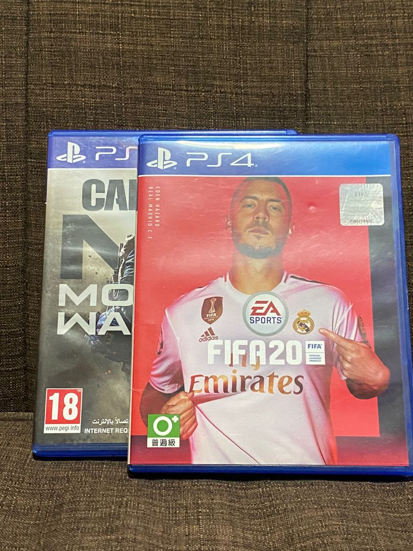 Fifa Cod Fifa 20 and COD modern warfare, Video Gaming, Video Games, PlayStation ...