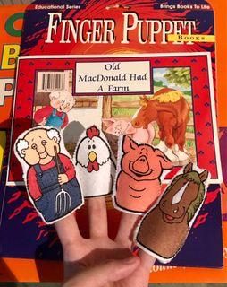 Finger Puppets w/ book - Old Mcdonald