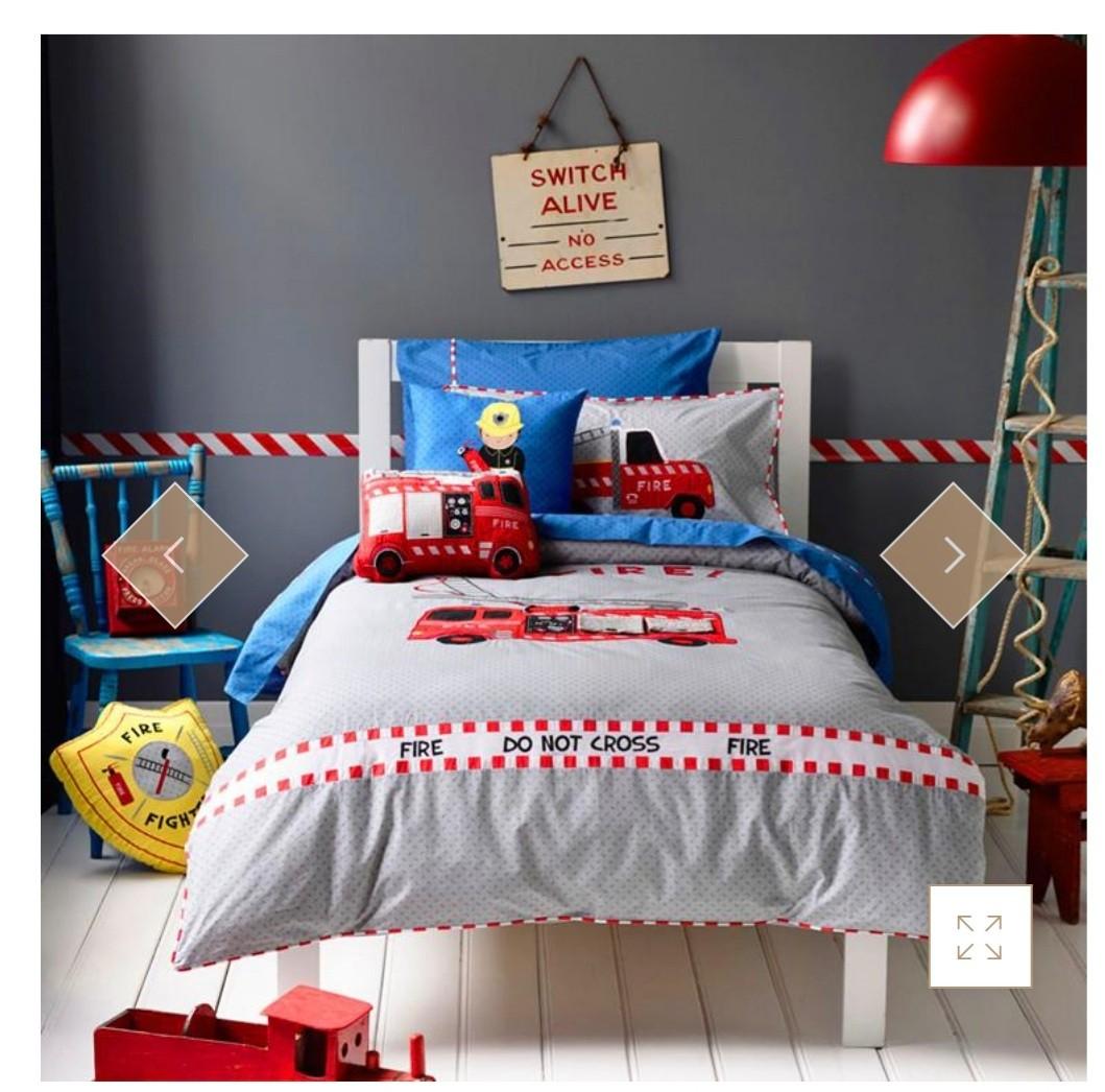 fire engine bed sheets