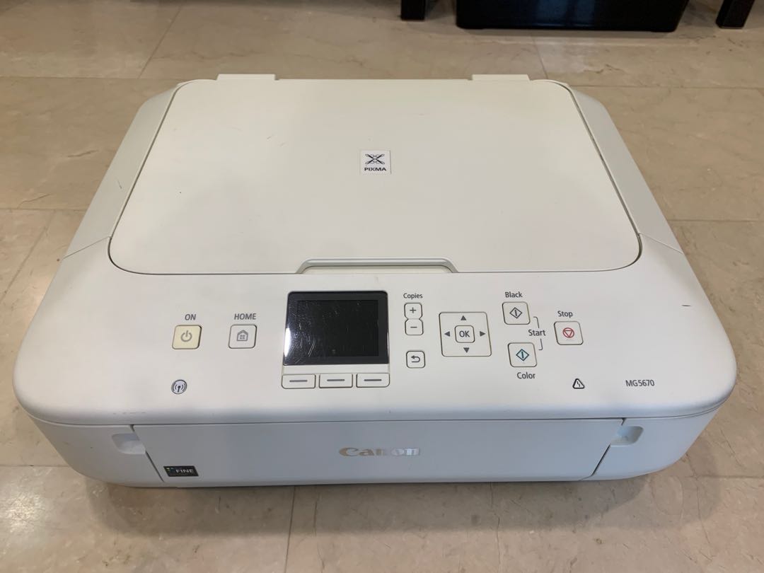 Free faulty Canon Pixma MG5670 