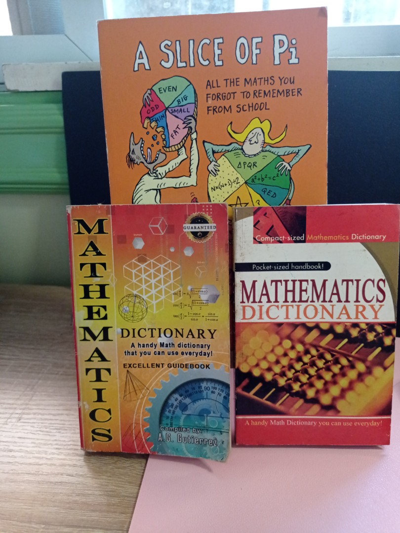 Fun with Math books set Math Introductory and Dictionary Set, Hobbies ...