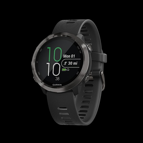 Garmin forerunner 645 music black slate sale