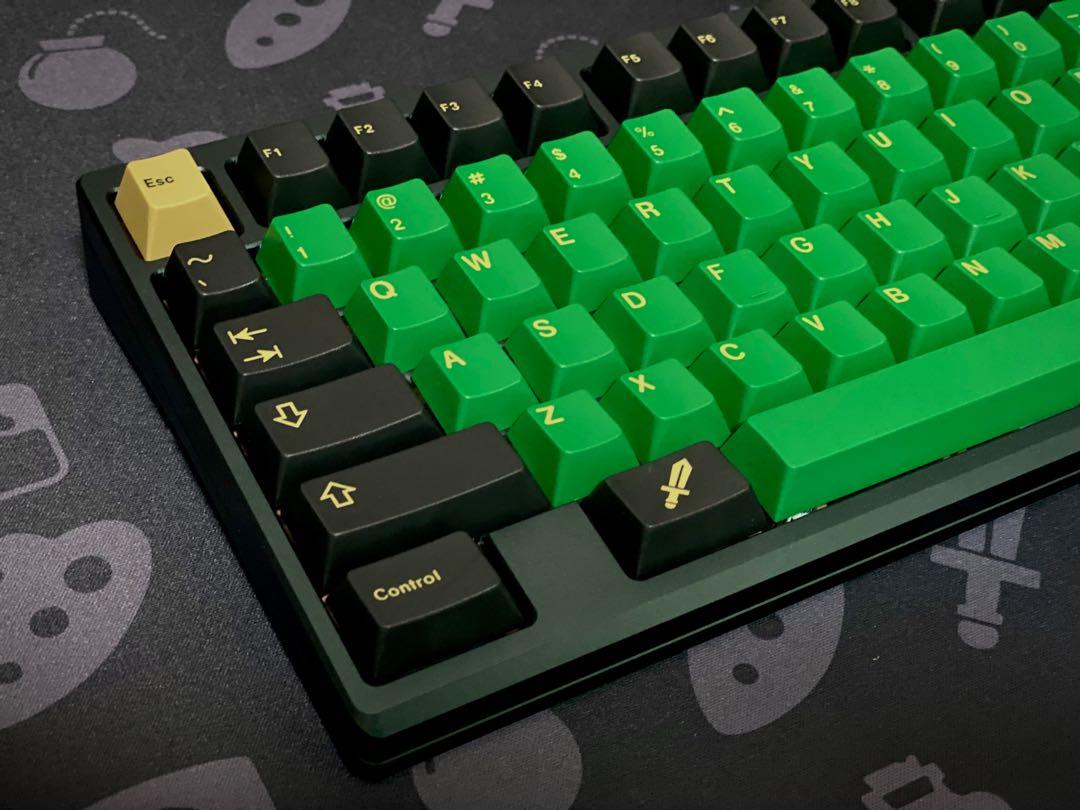Geonworks Dark Green F13 WKL Frog TKL Mechanical Keyboard