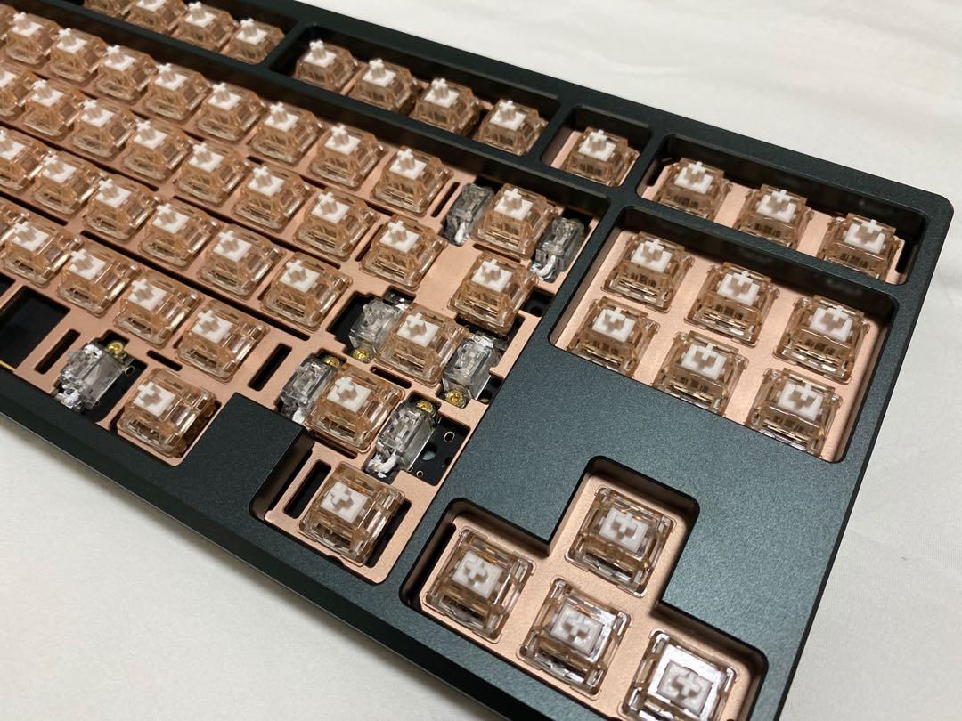 Geonworks Dark Green F13 WKL Frog TKL Mechanical Keyboard, Computers & Tech, Parts & Accessories