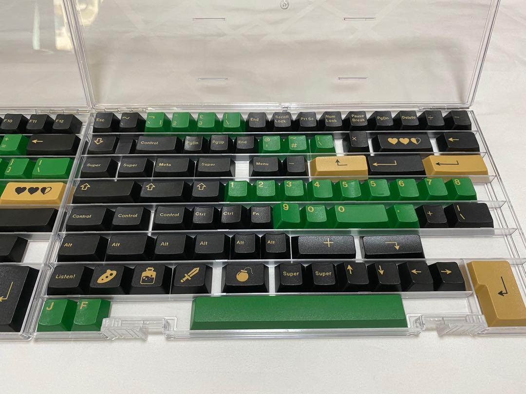 Geonworks Dark Green F13 WKL Frog TKL Mechanical Keyboard, Computers