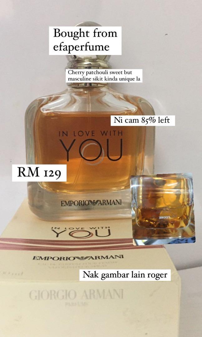 Giorgio armani in store love with you 100ml