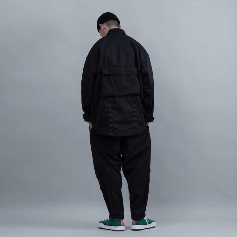 Goopimade 19S/S N-DP KIMONO JACKET 黑色1碼goopi, 男裝, 外套及戶外