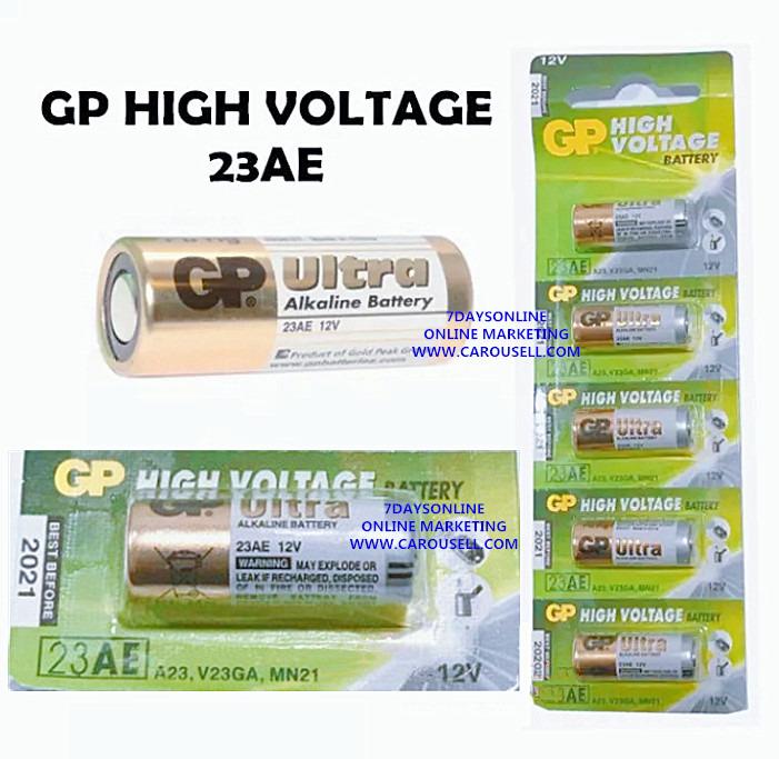 GP ULTRA 23AE 12V HIGH VOLTAGE ALKALINE BATTERY Auto Accessories