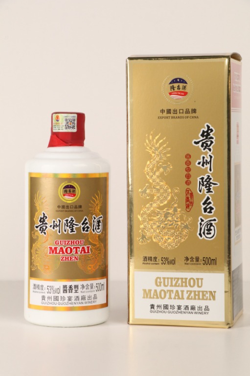Guizhou Maotai Zhen 500ml 53% 貴州隆台酒500ml 53%, 嘢食& 嘢飲 