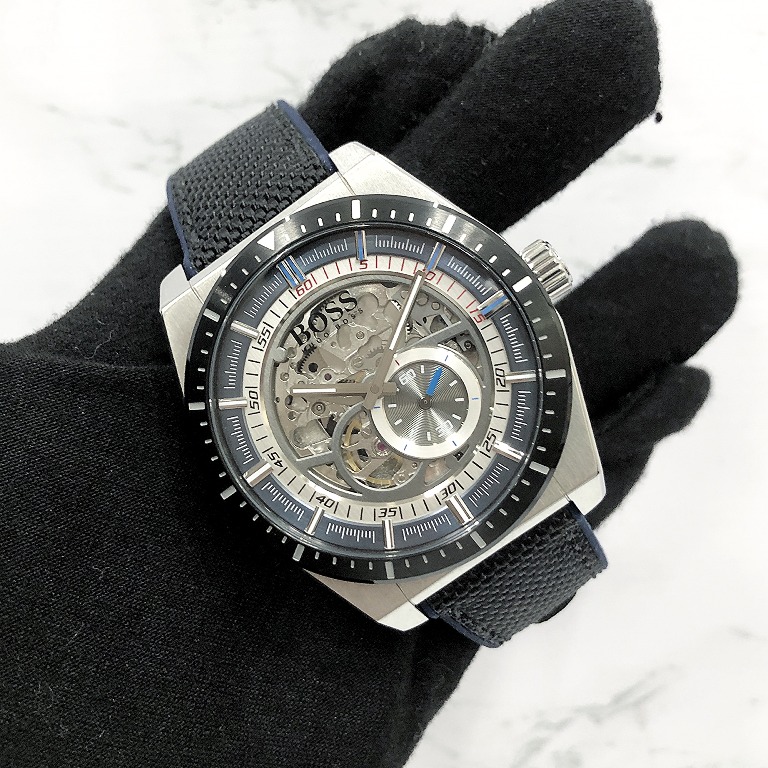 Hugo boss 2025 skeleton watch