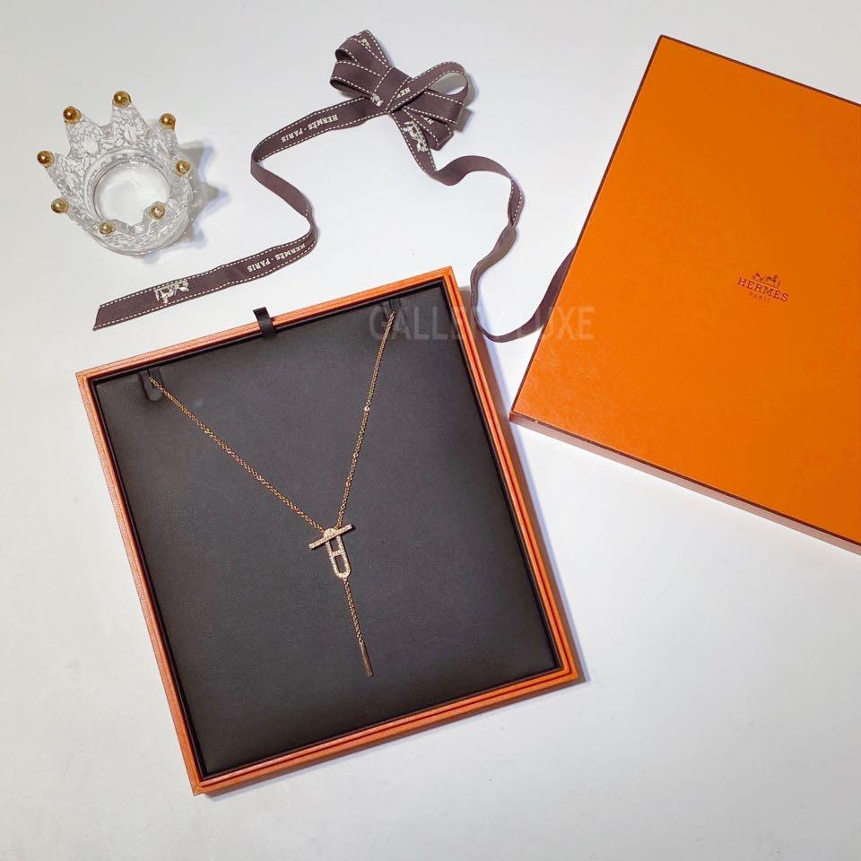 Hermes Ever Chaine D'Ancre Necklace SH, 名牌, 飾物及配件- Carousell