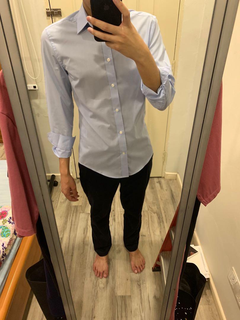 H & m 2025 slim fit shirt