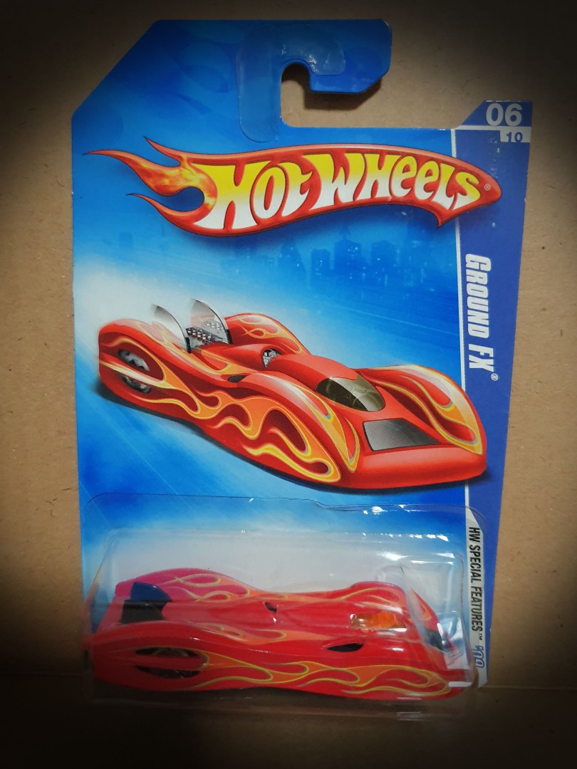 Hot Wheels Ground FX Red, Hobbies & Toys, Memorabilia