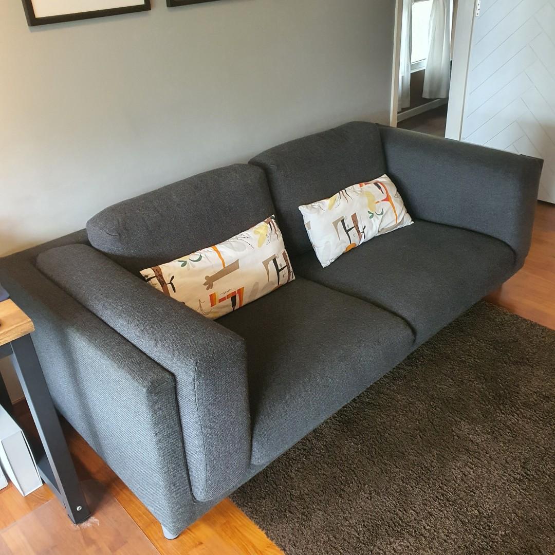 Ikea 2 seater Nockeby Furniture Home Living Furniture Sofas on Carousell