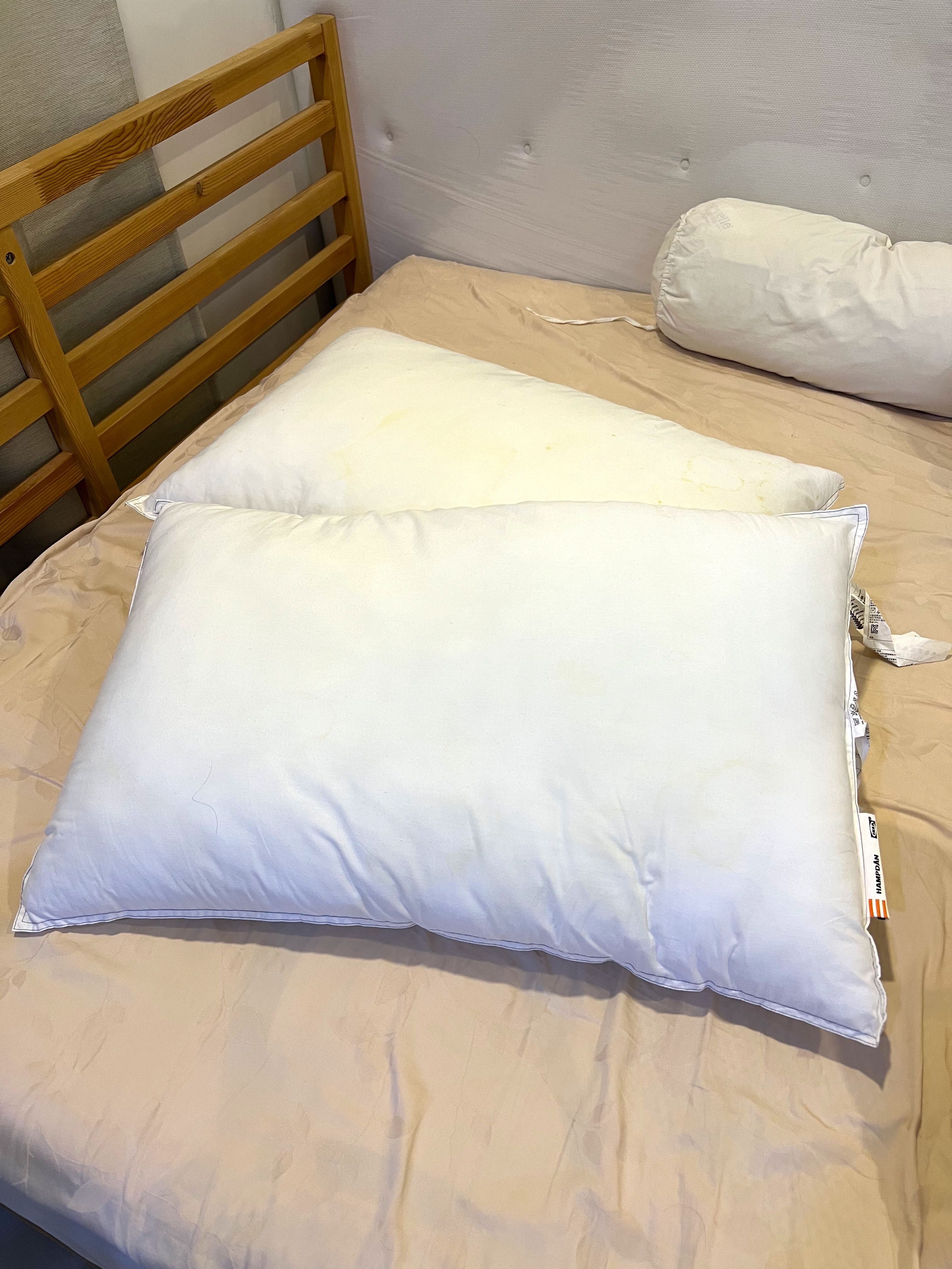 IKEA Bandblad & Hampdan Pillows, Furniture & Home Living, Bedding