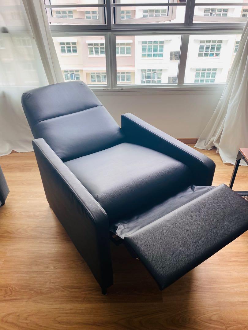 IKEA recliner Chair, Furniture & Home Living, Furniture, Chairs on