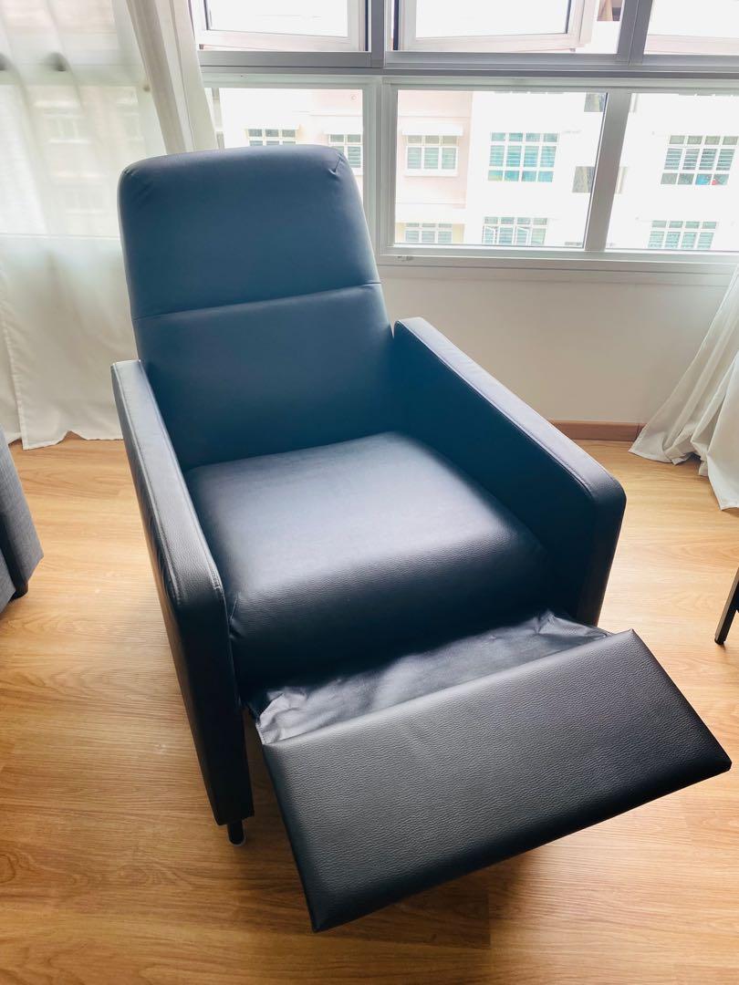 IKEA recliner Chair, Furniture & Home Living, Furniture, Chairs on