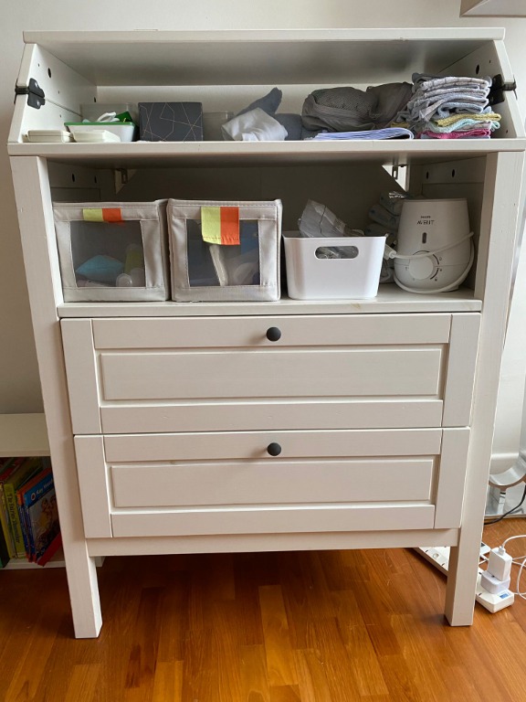 IKEA SUNDVIK Baby Changing Table and Drawers, Babies & Kids, Baby