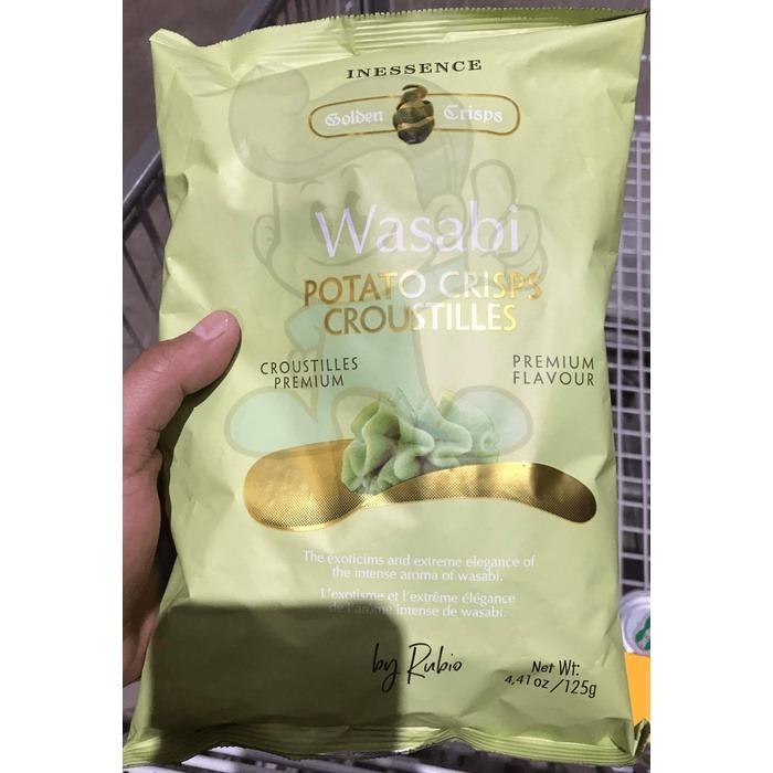 Inessence Wasabi Potato Crisps Croustilles by Rubio (2 x 125 g), Food