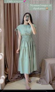 JUAL RUGI NEW KIARA SET MINT COLOUR LINEN PREMIUM