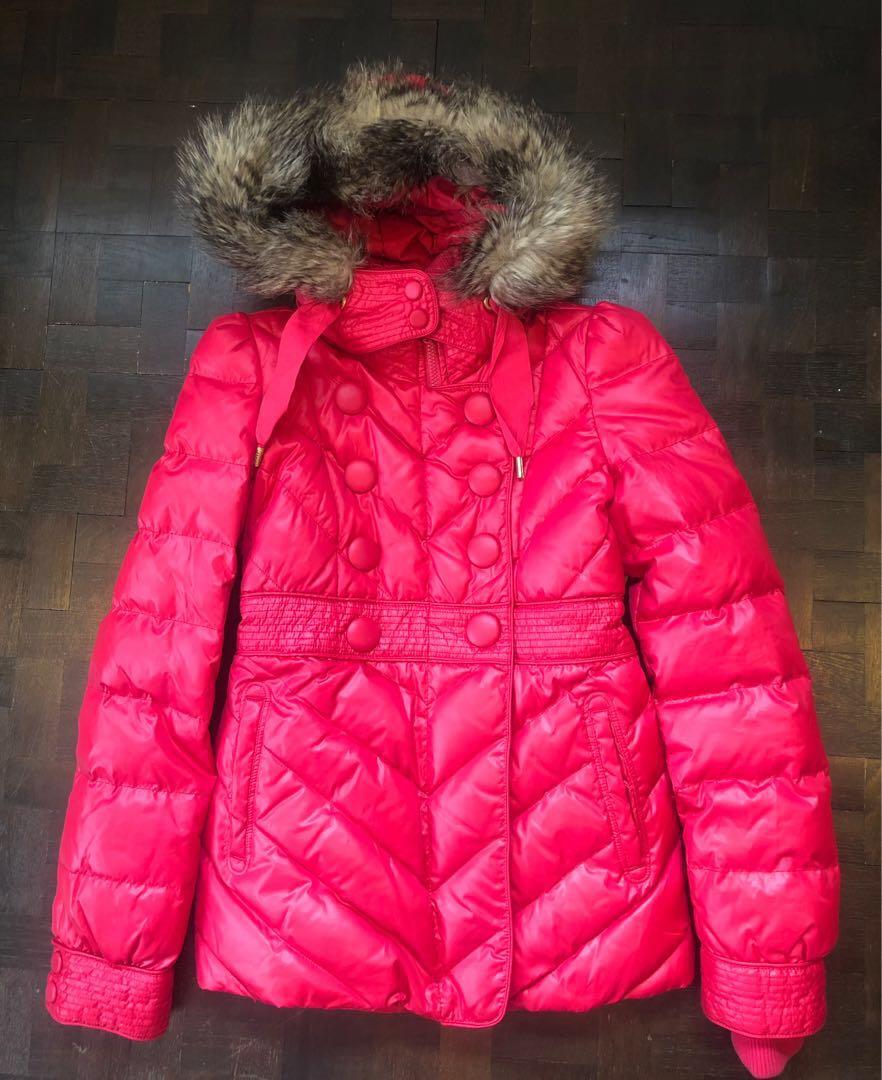 Fuchsia sale puffer jacket