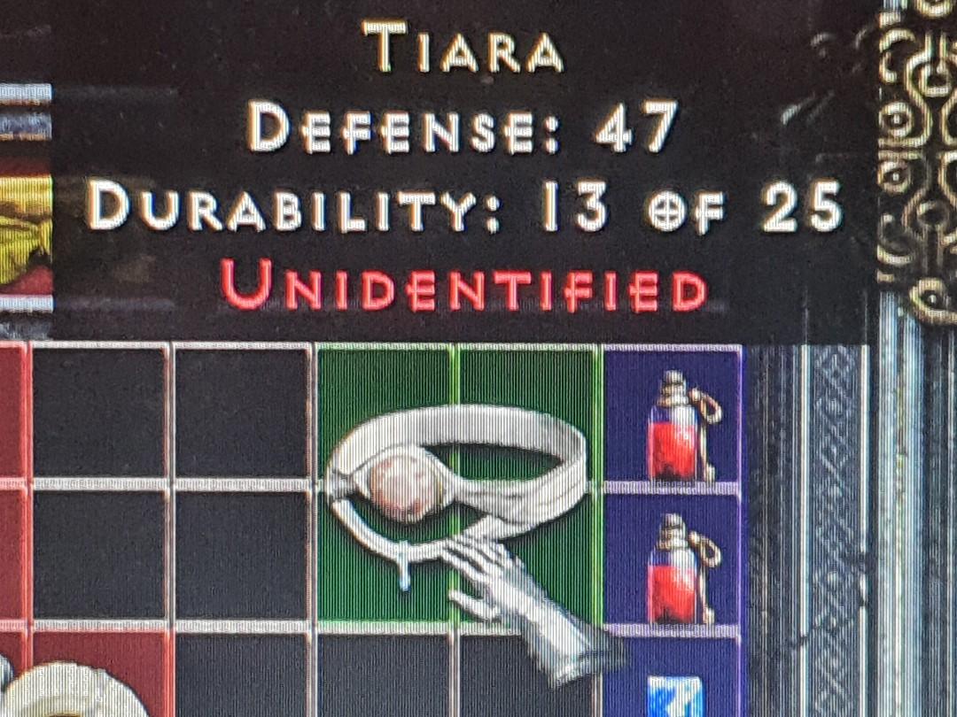 Kira's Guardian Tiara (Unid) Diablo 2 Resurrected D2R (PC/PS4/PS5