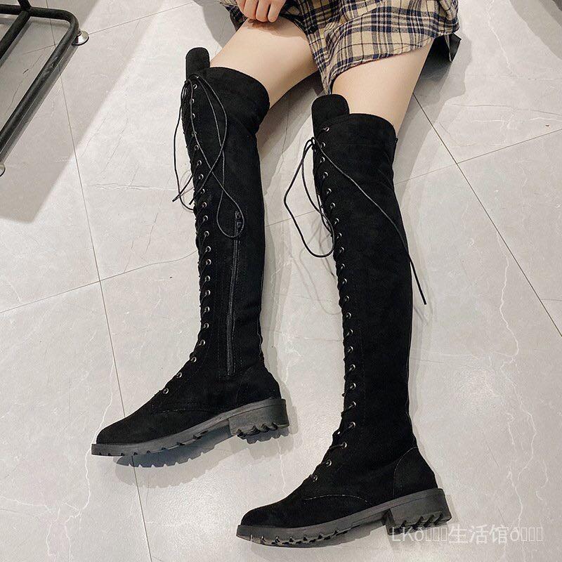 Korean thigh high new arrivals boots